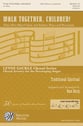 Walk Together Children SAB choral sheet music cover